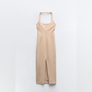 Zara Halter Midi Dress